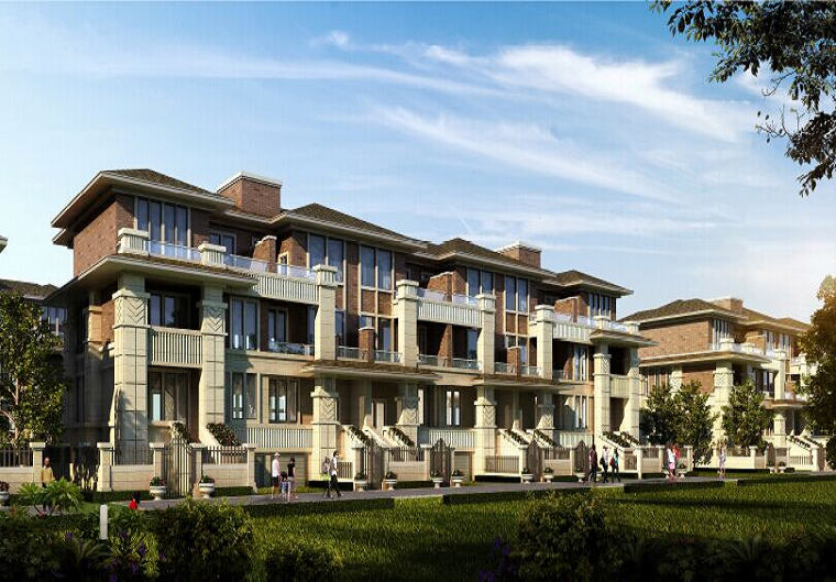 多層住宅透視圖